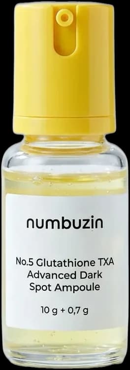 numbuzin No.5 Glutathione TXA Advanced Dark Spot Ampoule