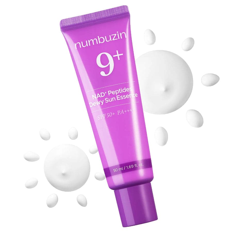 numbuzin No.9 NAD+ 9 Peptides Dewy Sun Essence SPF50+