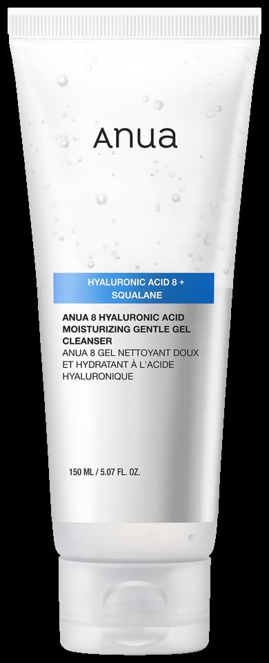 Anua 8 Hyaluronic Acid Moisturizing Gentle Gel Cleanser