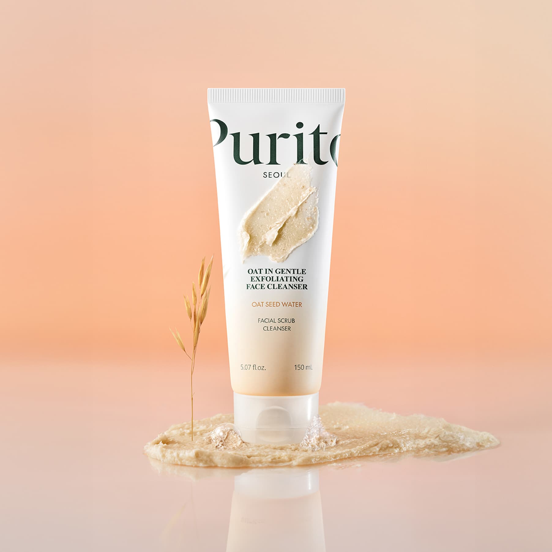 Purito Oat-in Gentle Exfoliating Face Cleanser